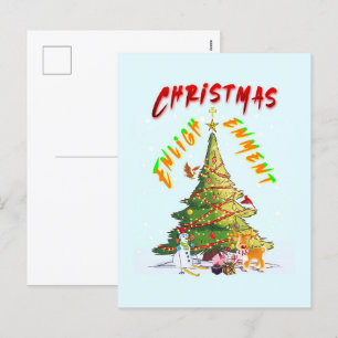 Christmas Enlightenment Holiday Postcard
