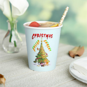 Christmas Enlightenment Paper Cups