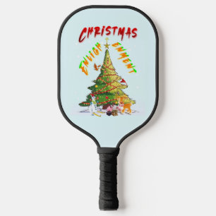 Christmas Enlightenment Pickleball Paddle
