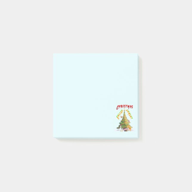 Christmas Enlightenment Post-it Notes (Front)