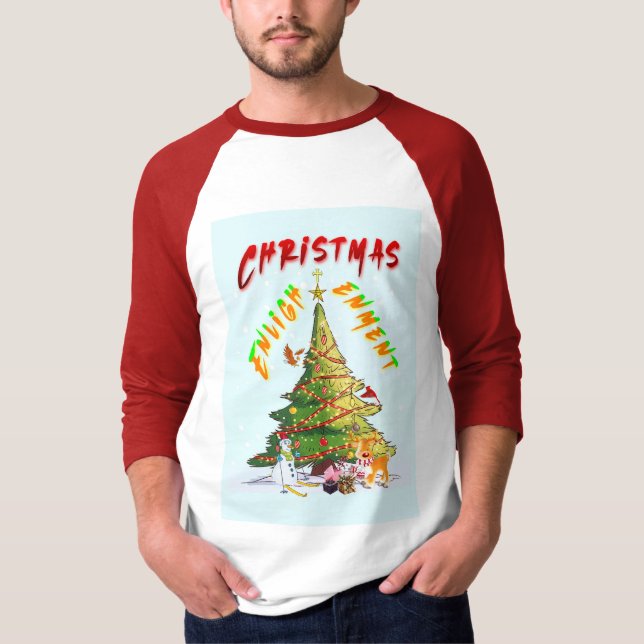 Christmas Enlightenment T-Shirt (Front)