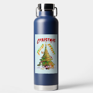 Christmas Enlightenment Water Bottle