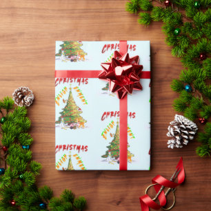 Christmas Enlightenment Wrapping Paper