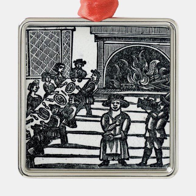 Christmas Entertainment Metal Tree Decoration (Front)