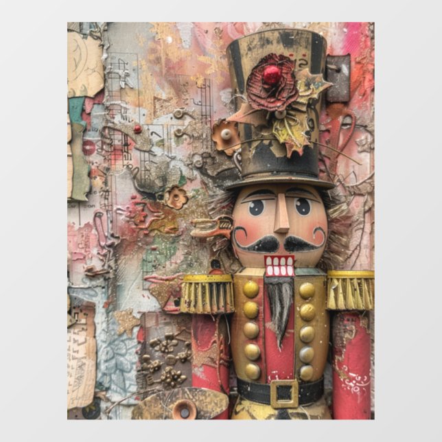 Christmas Ephemera Window Cling (Sheet)