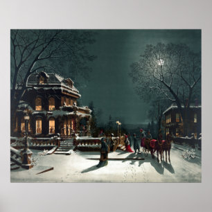 Christmas Eve 1880 Poster