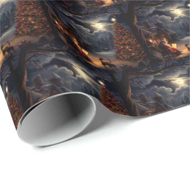 Christmas Eve 2 Wrapping Paper (Roll Corner)