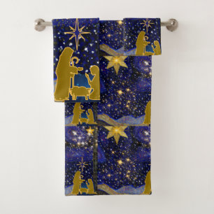 Christmas Eve Bath Towel Set