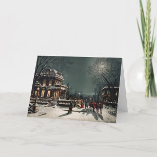 Christmas Eve by Joseph Hoover & Sons Holiday Card