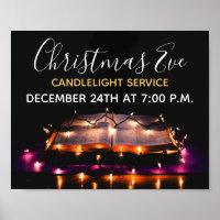 Christmas Eve Candlelight Church Service