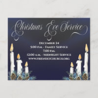 Christmas Eve Candlelight Service Church