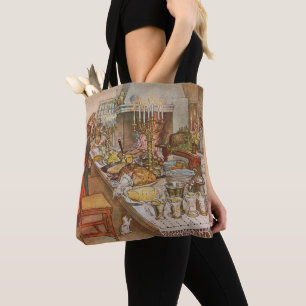 Christmas Eve Carl Larsson 1904  Tote Bag