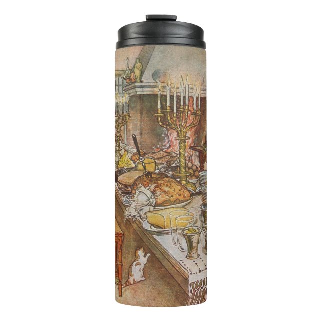 Christmas Eve Carl Larsson  Thermal Tumbler (Front)