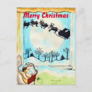 Christmas Eve Christmas Post Card