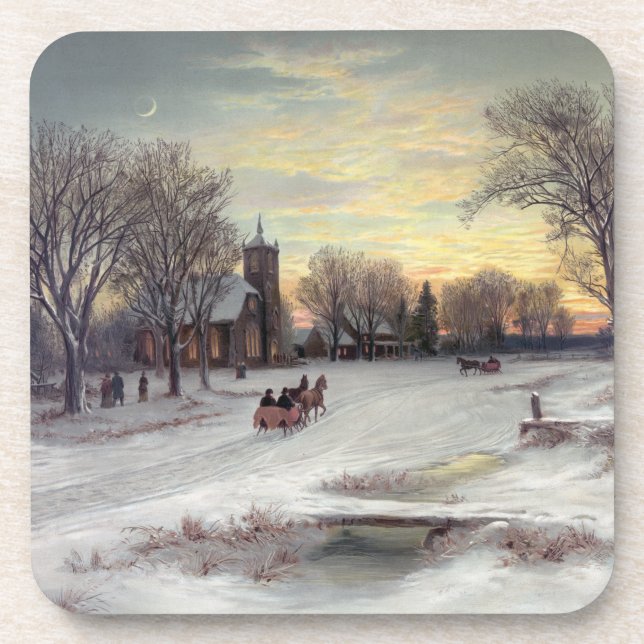 Christmas Eve Coaster (Front)