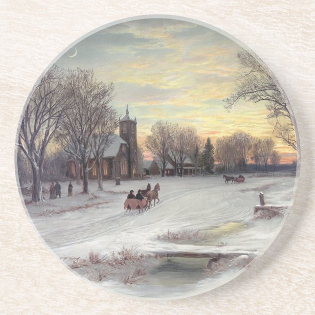 Christmas Eve Coaster (Front)