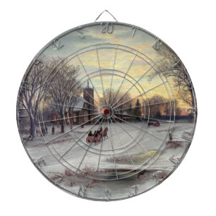 Christmas Eve Dartboard