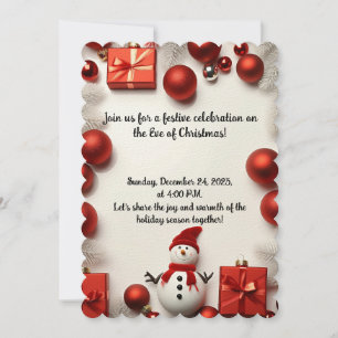 Christmas Eve Gala Invite