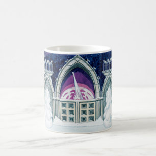 Christmas Eve (Gothic Architecture in Winter) Coffee Mug
