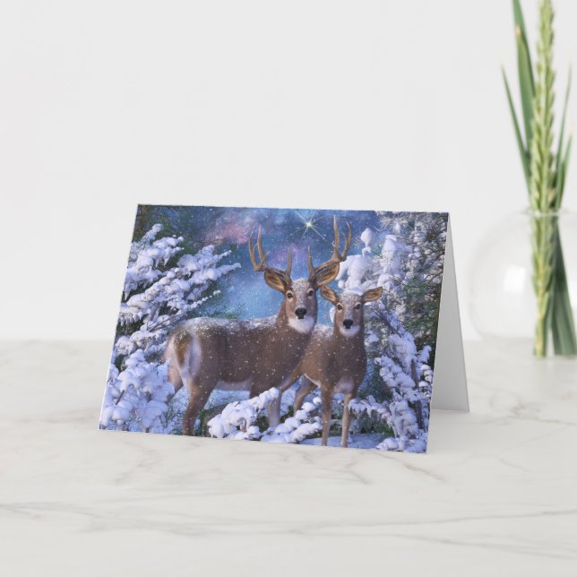 "Christmas Eve" Holiday Greeting Card (Front)