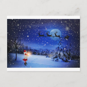 Christmas-Eve Holiday Postcard