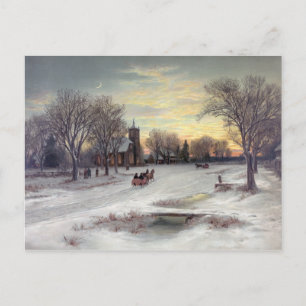Christmas Eve Holiday Postcard