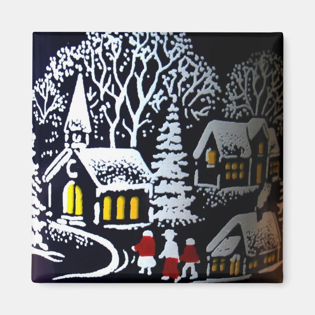 Christmas Eve Magnet (Front)