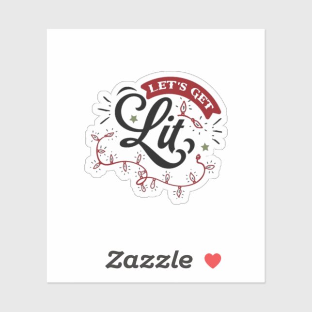 Christmas Eve Merry Christmas - Let's Get Lit  (Sheet)