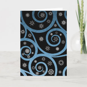 Christmas Eve Night Holiday Cards