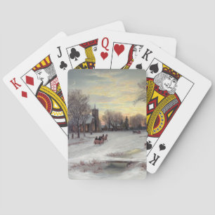 Christmas Eve Playing Cards