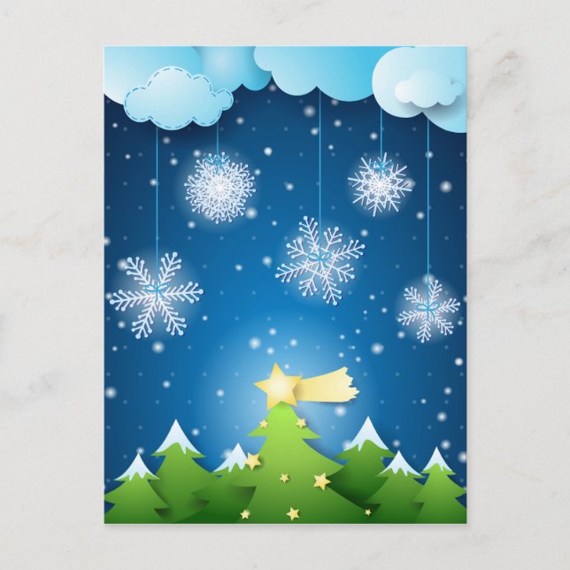 Christmas Eve, postcard (Front)