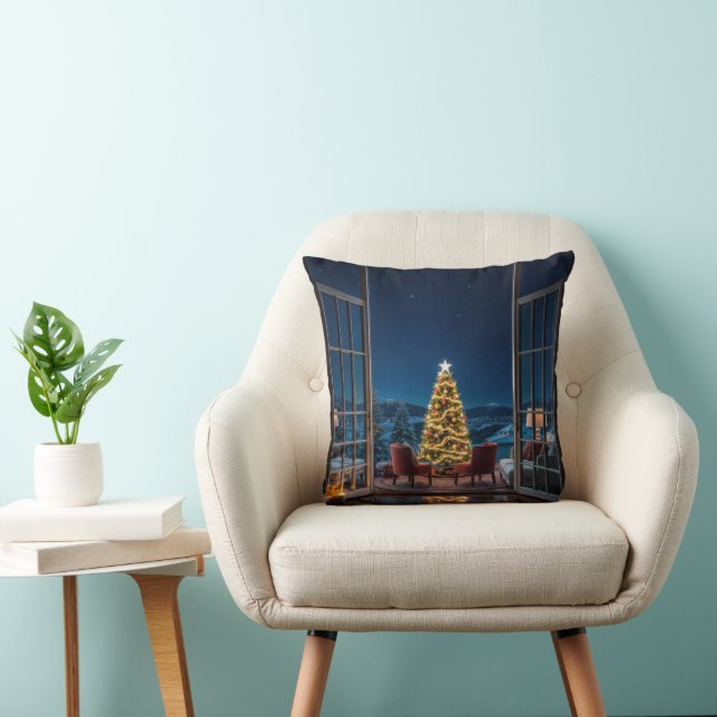 Christmas Eve Serenity Cushion (Chair)