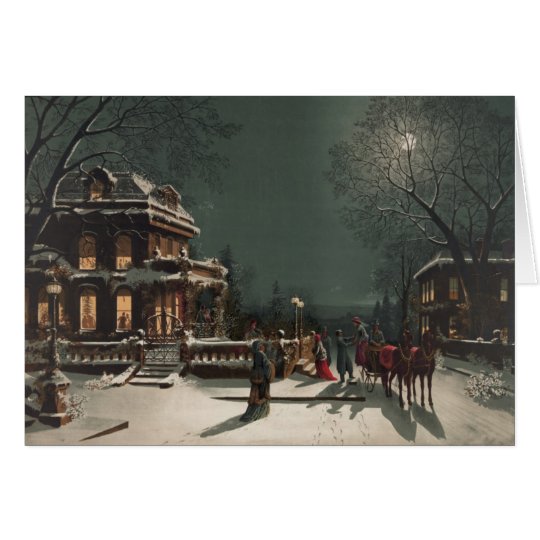 Christmas Eve Sleigh Ride, A Christmas Card