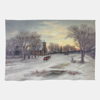 Christmas Eve Tea Towel