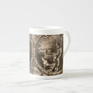 Christmas Eve - Thomas Nast 1863 Bone China Mug