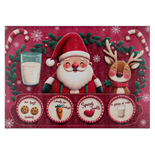 Christmas Eve Treat Board for Santa