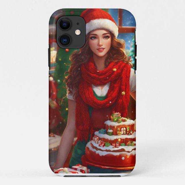 Christmas Exclusive iPhone Back Designs for Girls  Case-Mate iPhone Case (Back)