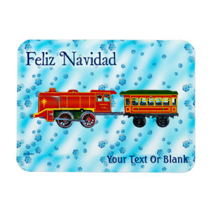 Christmas Express - Feliz Navidad Magnet