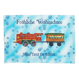 Christmas Express - Fröhliche Weihnachten Pillowcase