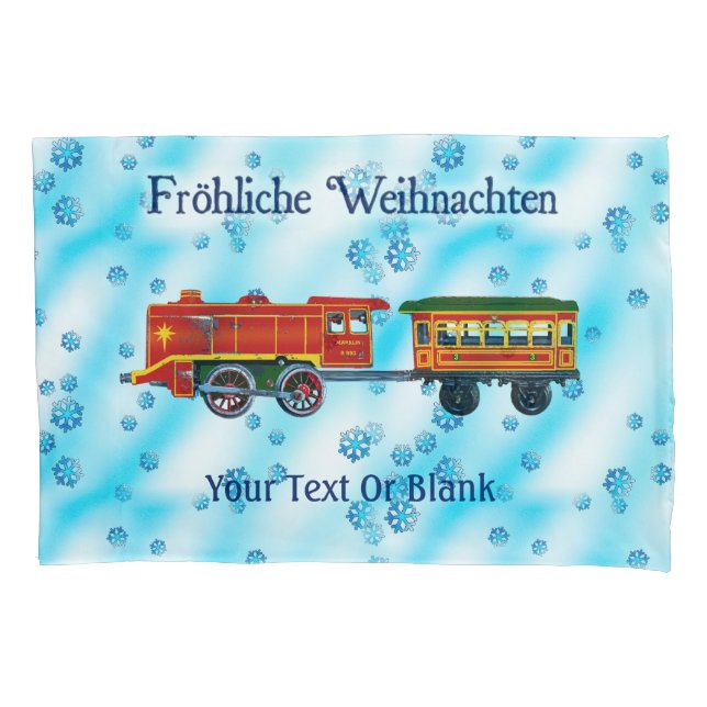 Christmas Express - Fröhliche Weihnachten Pillowcase (Front)