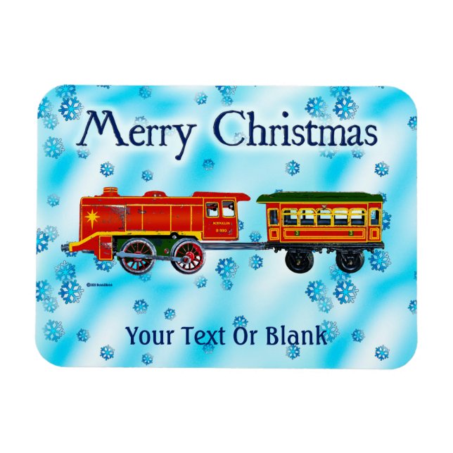 Christmas Express - Merry Christmas Magnet (Horizontal)