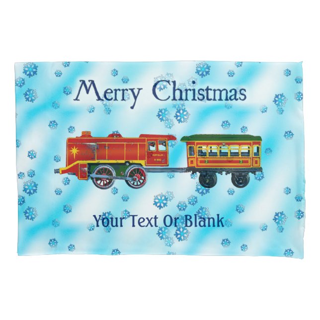 Christmas Express - Merry Christmas Pillowcase (Front)
