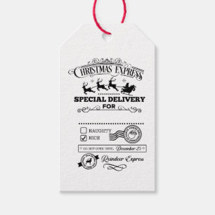 Christmas Express Special Delivery Gift Tags