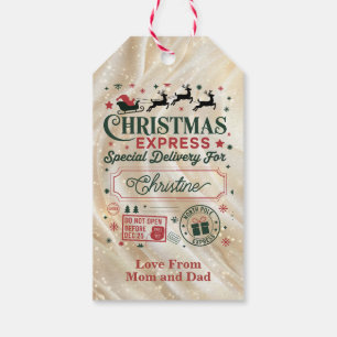 Christmas Express Special Delivery Gift Tags