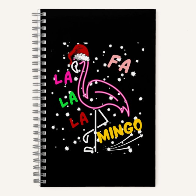 Christmas Fa la la la mingo Essential Notebook (Front)
