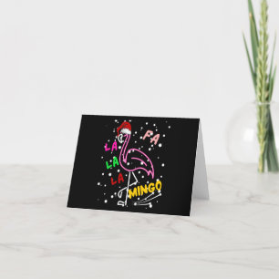 Christmas Fa la la la mingo Essential Thank You Card