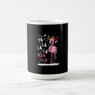 Christmas - Fa-La-La Mingo Flamingo With Christmas Coffee Mug