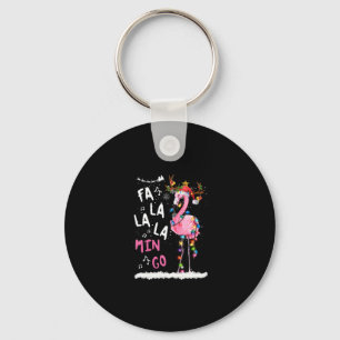 Christmas - Fa-La-La Mingo Flamingo With Christmas Key Ring