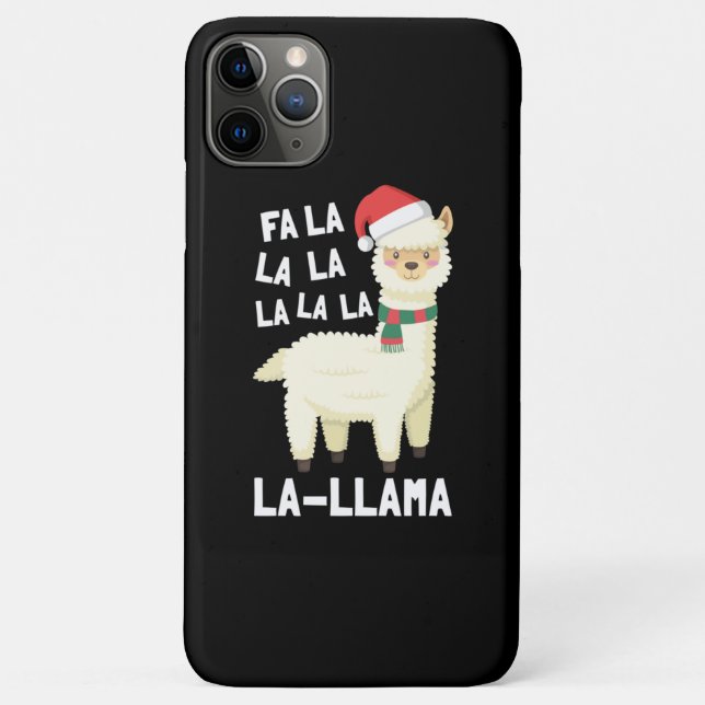 Christmas Fa La Llama Essential Case-Mate iPhone Case (Back)
