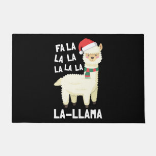 Christmas Fa La Llama Essential Doormat